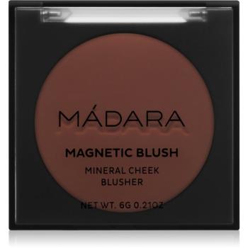 MÁDARA Magnetic Blush pudrová tvářenka odstín Fierce Flame 6 g