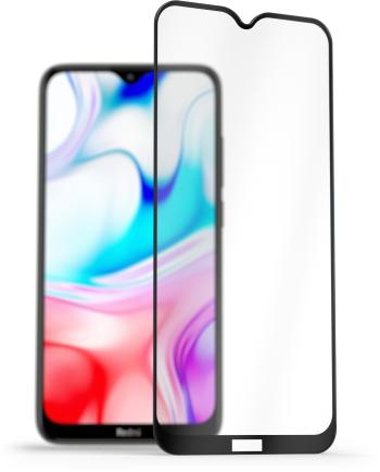 Üvegfólia AlzaGuard FullCover Glass Protector Xiaomi Redmi 8 / 8A 2.5D üvegfólia - fekete