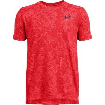 Under Armour VENT GEODE Chlapecké triko, červená, velikost