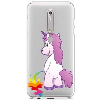 TopQ Nokia 6.1 silikon Rude Unicorn 43471 (Sun-43471)