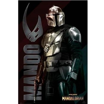 Star Wars The Mandalorian - Mando  - plakát (8435497257378)