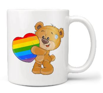 Hrnek LGBT Bear (Náplň hrníčku: Žádná)