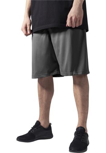 Urban Classics Bball Mesh Shorts grey - L