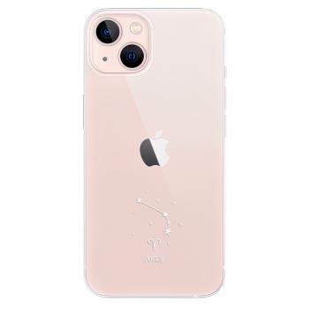 Odolné silikonové pouzdro iSaprio - čiré - Beran - iPhone 13