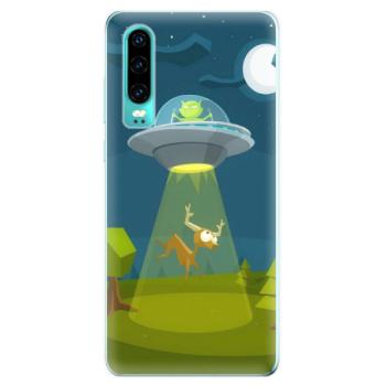 Odolné silikonové pouzdro iSaprio - Alien 01 - Huawei P30