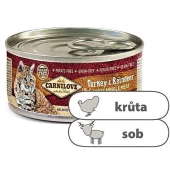 Carnilove WMM Turkey & Reindeer for Adult Cats 100 g (8595602529018)