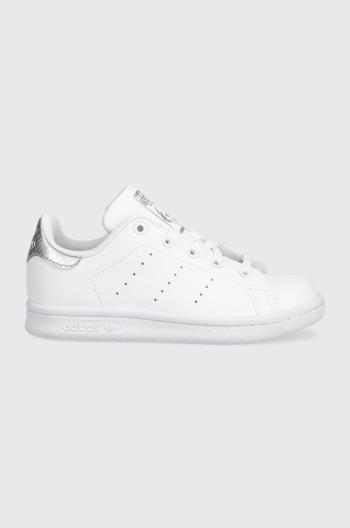 Dětské sneakers boty adidas Originals STAN SMITH C bílá barva