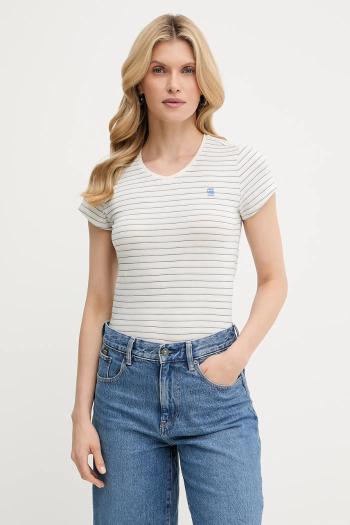 G-Star Raw pamut póló zöld