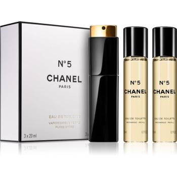 Chanel N°5 toaletní voda pro ženy 3 x 20 ml