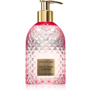 Vivian Gray Gemstone White Musc & Ananas krémové mýdlo 300 ml