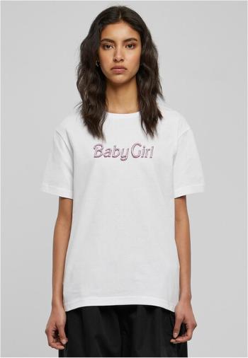 Urban Classics Baby Girl Tee white - XS