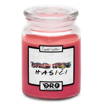 Sviečka Hasiči (Vôňa sviečky: Višne v čokoláde)