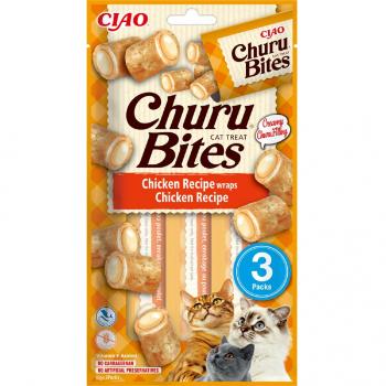 Churu pochoutka Bites wraps kuře 3x10g