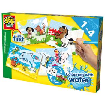 SES Creativ Aqua Malování ve vaně 4 x 120 ml