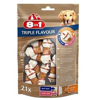 8in1 Triple Flavour pochoutka XS (21ks) (4048422144434)