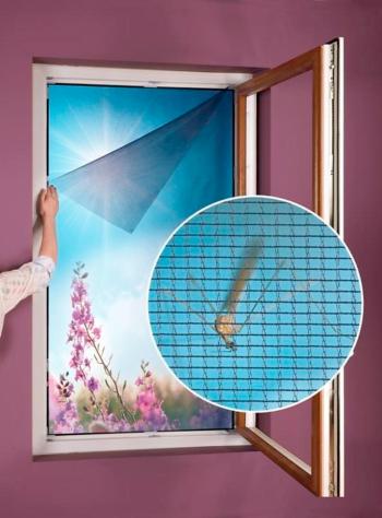 Sieť do okna proti hmyzu a peľu 75 x 150 cm