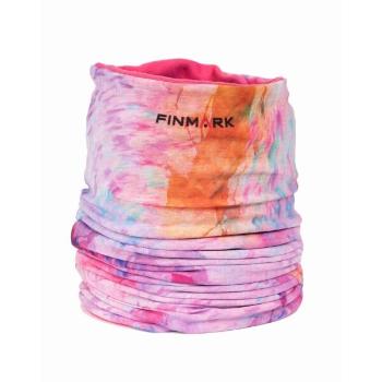 Finmark MULTIFUNCTIONAL SCARF WITH FLEECE Multifunkční šátek, mix, velikost