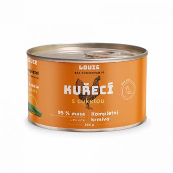 Konzerva Louie kuřecí s cuketou, vitamíny a minerály 200g