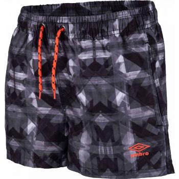 Umbro ZAZO Fiú fürdőnadrág, sötétszürke, méret
