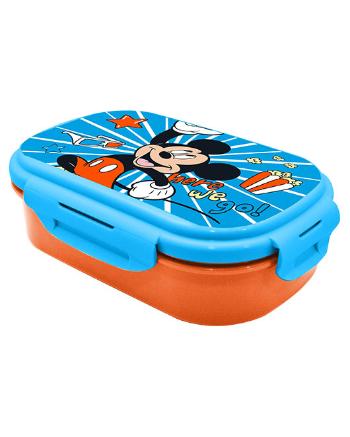 Kids Licensing Box na svačinu s vidličkou - Mickey Mouse