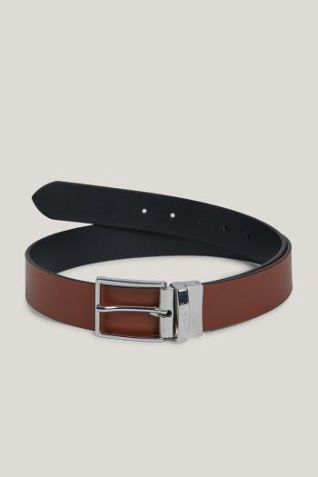 OPASEK GANT REVERSIBLE LEATHER BELT BLACK