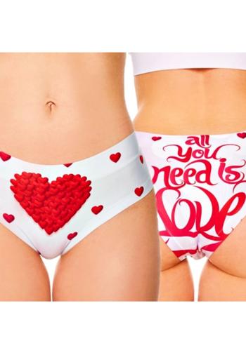 Dámské kalhotky Meméme LOVE ROMANTIC Hi-briefs S Dle obrázku