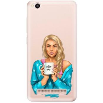 iSaprio Coffe Now - Blond pro Xiaomi Redmi 4A (cofnoblo-TPU2-Rmi4A)