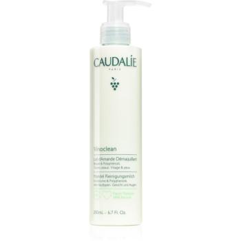 Caudalie Vinoclean odličovací mléko na obličej a oči 200 ml