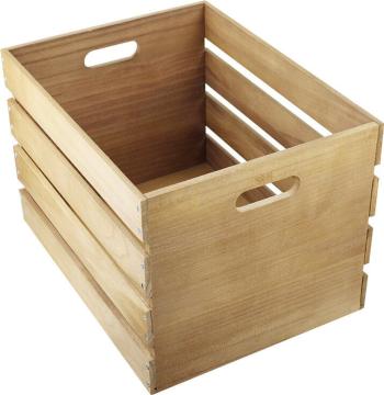 Muziker Self-Assembly Plywood Box na LP desky Natural