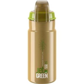 Elite JET GREEN PLUS hnědá/bílé logo 550 ml (8020775038635)