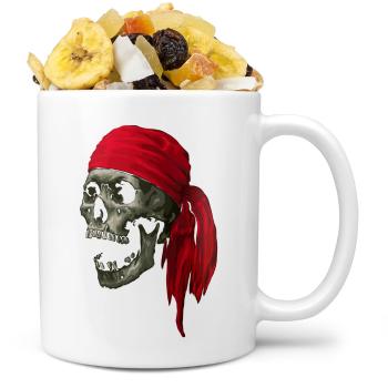 Hrnek Pirate skull (Náplň hrníčku: Tropická směs)