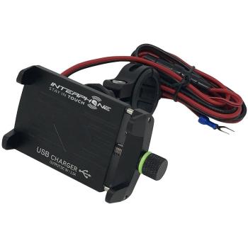 Telefontartó Interphone CRAB Evo AlUSB