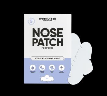 BREAKOUT+AID Náplasti čistiace na rozšírené póry na nose 5 ks