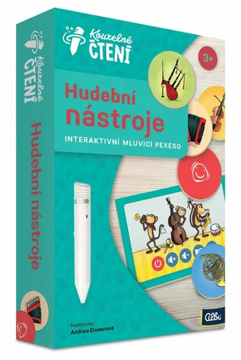 Pexeso Hudební nástroje - Kouzelné čtení Albi