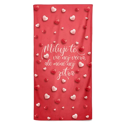 Osuška Víc než včera (Velikost osušky: 70x140cm)