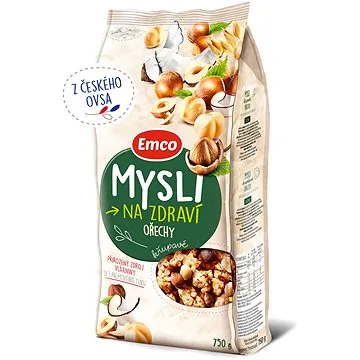 Emco Mysli křupavé - ořechy 750g (8594017140900)