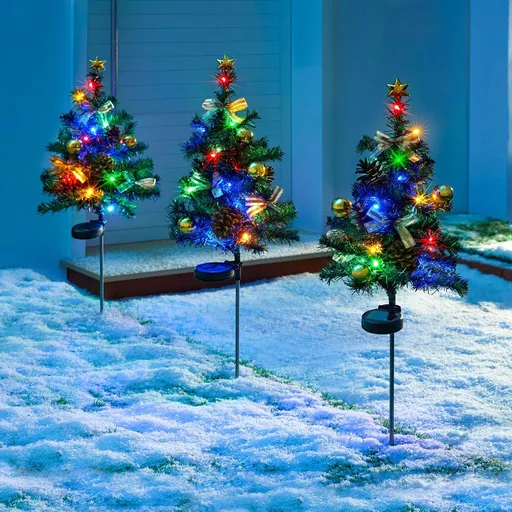 Die moderne Hausfrau Solární zápich Vánoční stromeček