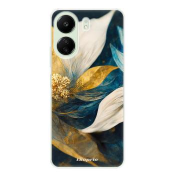 Odolné silikonové pouzdro iSaprio - Gold Petals - Xiaomi Redmi 13C