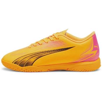 Puma ULTRA PLAY IT JR Dětské sálovky, žlutá, velikost 34.5