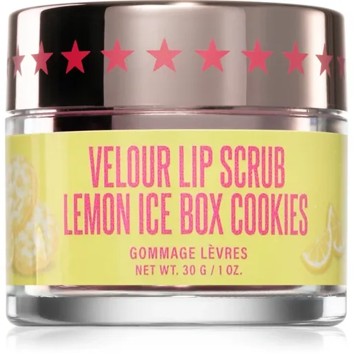 Jeffree Star Cosmetics Velour Lip Scrub peeling na rty Lemon Icebox Cookie 30 g