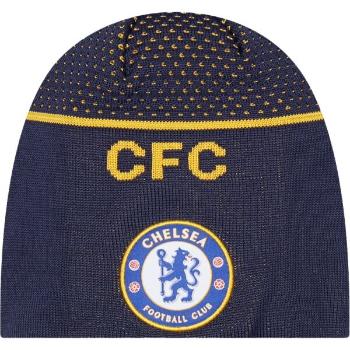 New Era ENGINEERED SKULL BEANIE CHELSEA FC Klubový kulich, tmavě modrá, velikost