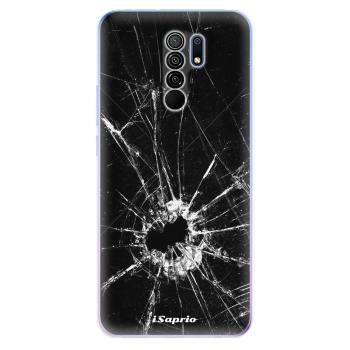 Odolné silikonové pouzdro iSaprio - Broken Glass 10 - Xiaomi Redmi 9