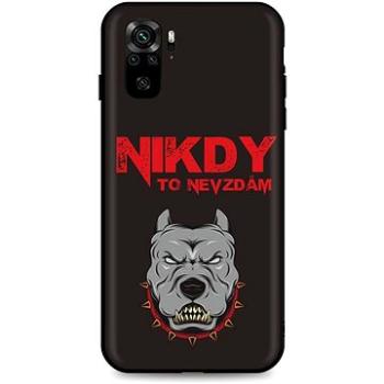 TopQ Xiaomi Redmi Note 10 silikon Nikdy to nevzdám 58154 (Sun-58154)