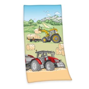 babybest® Ručník Traktor 75 x 150 cm