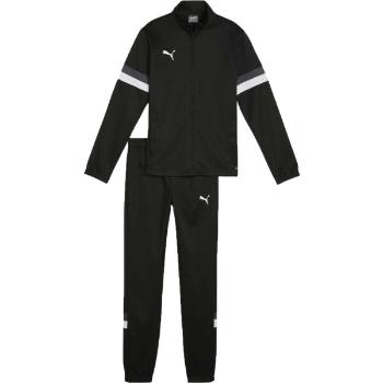 Puma TEAMRISE TRACKSUIT JR Dětská tepláková souprava, černá, velikost