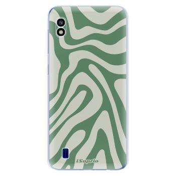 Odolné silikonové pouzdro iSaprio - Zebra Green - Samsung Galaxy A10