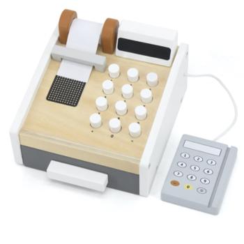 Tryco Wooden Cash Register sada hraček ze dřeva 3y+