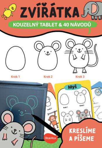 Kouzelný tablet & 40 návodů – ZVÍŘÁTKA - Charlotte Pepper