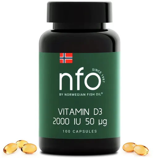 NFO Vitamin D3 2 000 IU / 50 µg mini tobolky