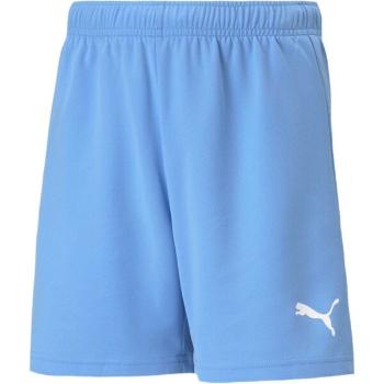 Puma TEAMRISE SHORTS Juniorské šortky, světle modrá, velikost